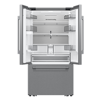 French Door Internal dispenser Zero clearance fit with SpaceMax 28.5 cu.ft Front-Open Silver 