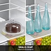 Bespoke AI 3-Door French Door Refrigerator RF70 Sleek Zero Clearance Fit In-Door Tall Dispenser 24 cu.ft. Silver