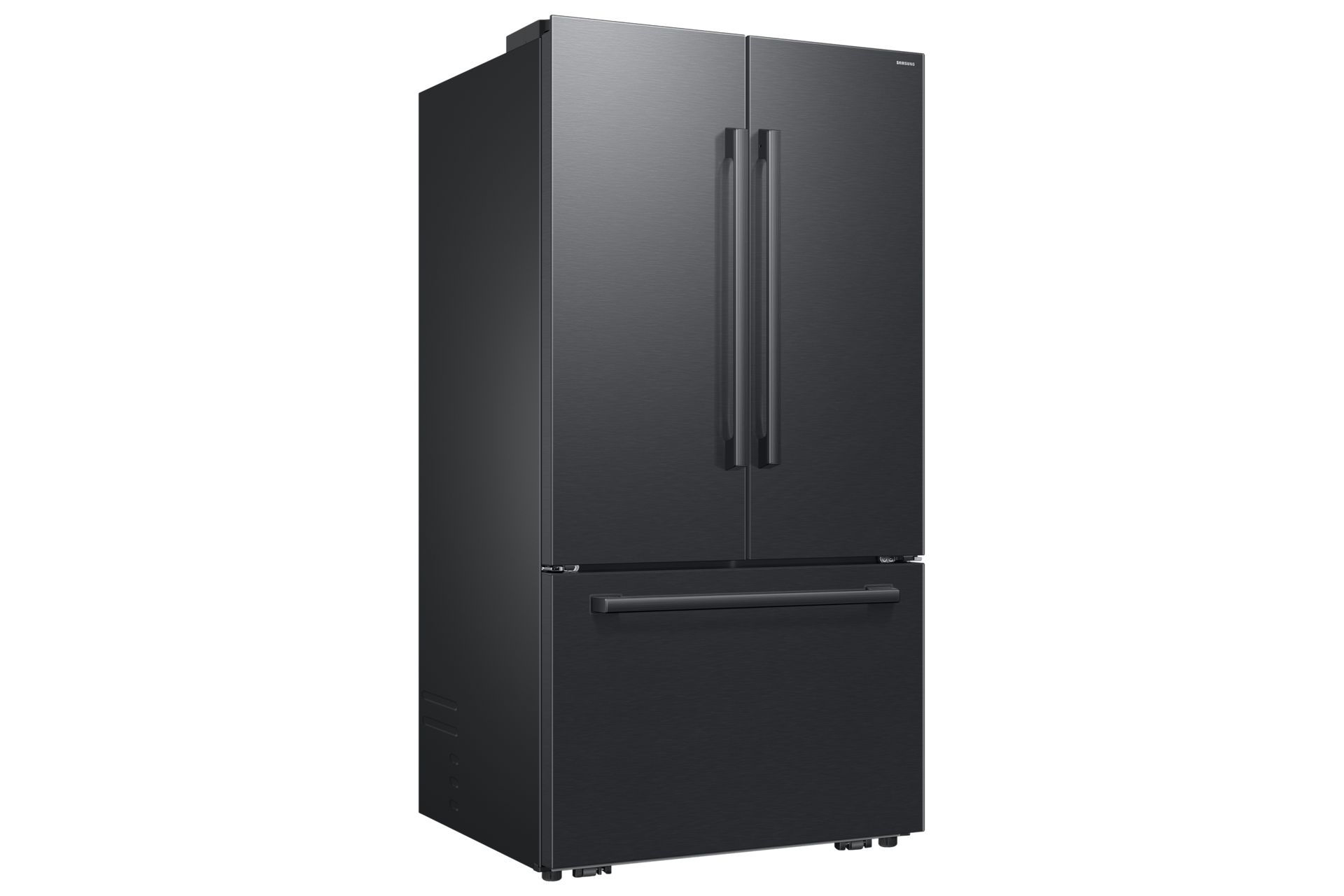 French Door Internal dispenser Zero clearance fit with SpaceMax 28.5 cu.ft L-Perspective Black 