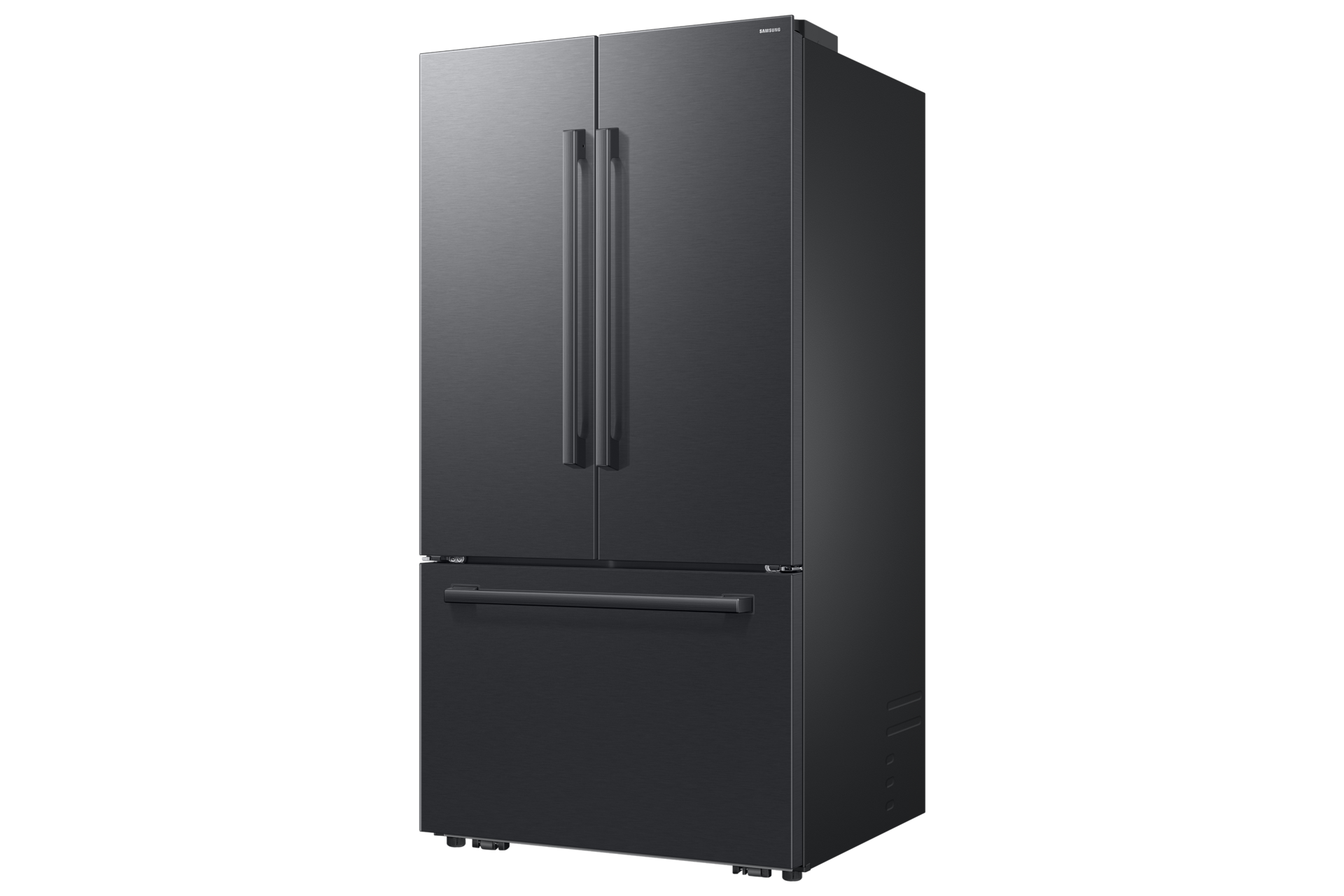 French Door Internal dispenser Zero clearance fit with SpaceMax 28.5 cu.ft R-Perspective Black 