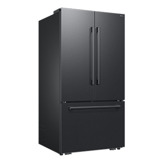 French Door Internal dispenser Zero clearance fit with SpaceMax 28.5 cu.ft L-Perspective Black 