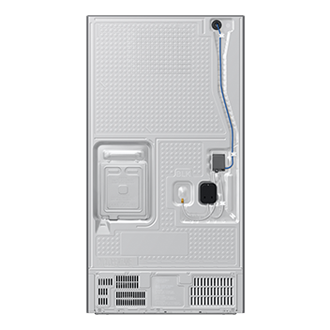 French Door Internal dispenser Zero clearance fit with SpaceMax 28.5 cu.ft Back Black 