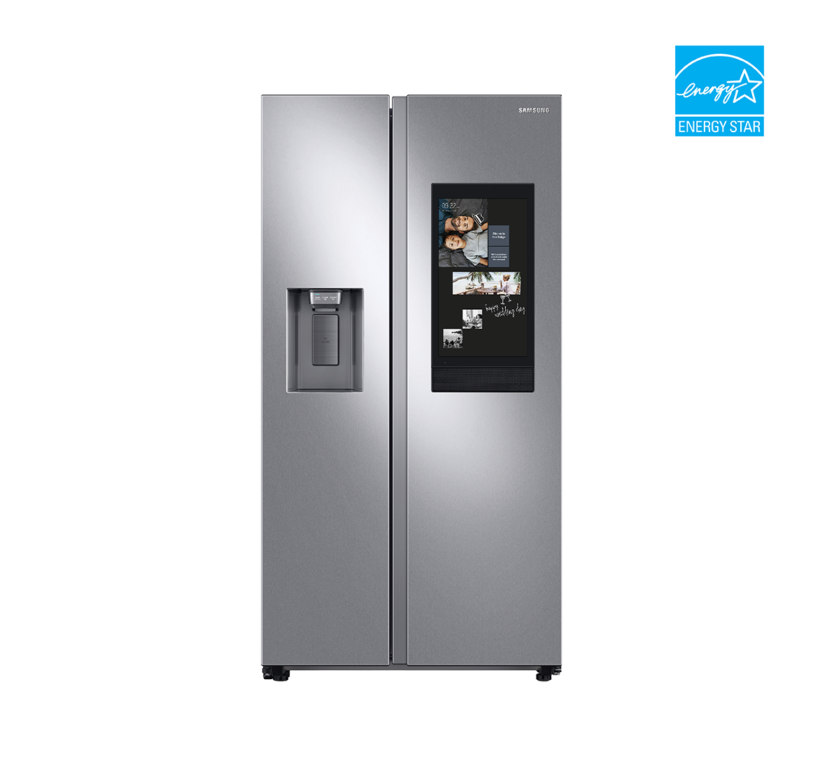 Samsung 36" Counter-Depth Side by Side Refrigerator with Family Hub