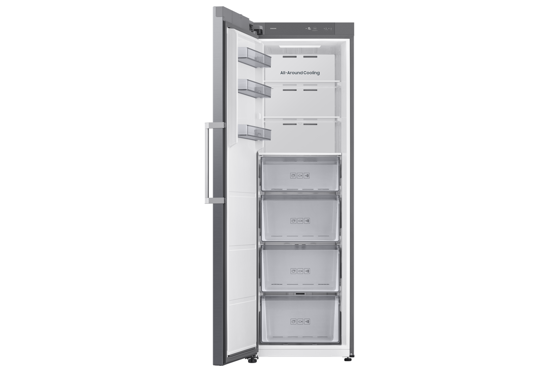 RI80H24 Refrigerator One Door RZ40H32PET Precise Cooling 387L Front-Open Silver 