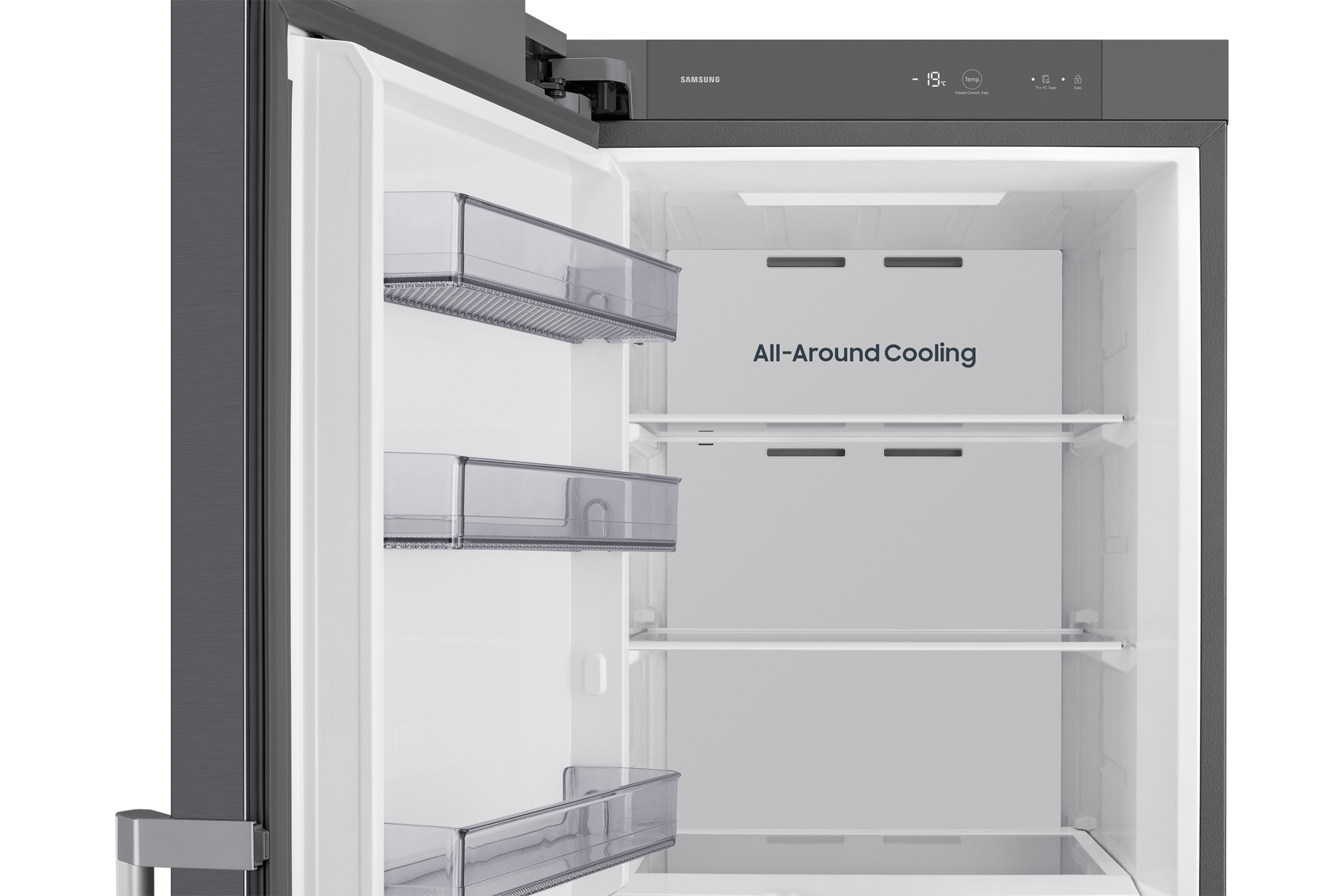 RI80H24 Refrigerator One Door RZ40H32PET Precise Cooling 387L Detail1 Silver 