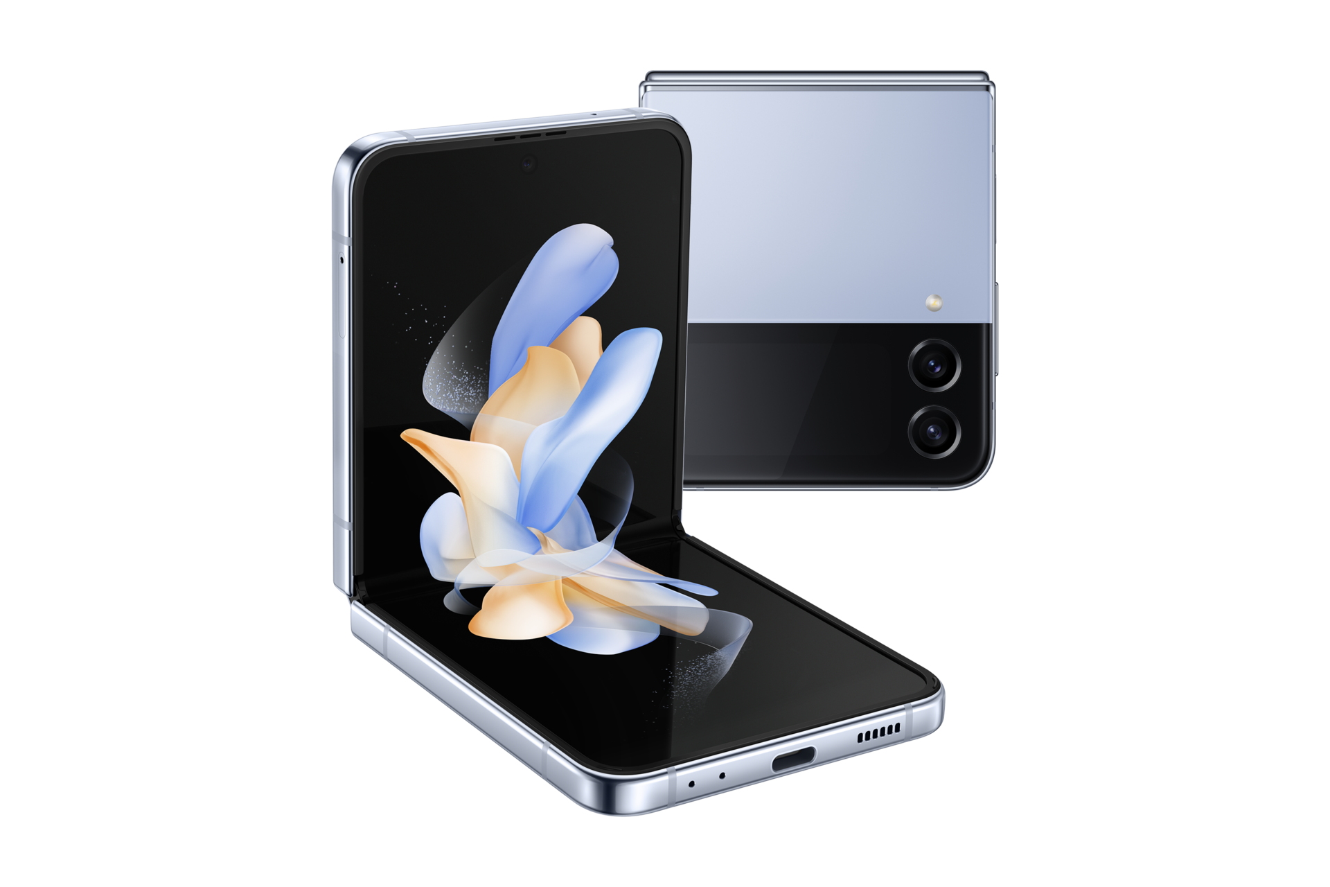 Shop Galaxy Z Flip4 blue 256 GB | Samsung Canada