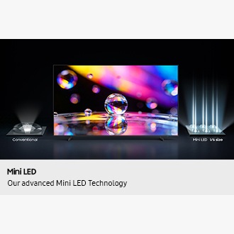65" Mini LED M70H 4K Samsung Vision AI Smart TV 2026 Titanium Black