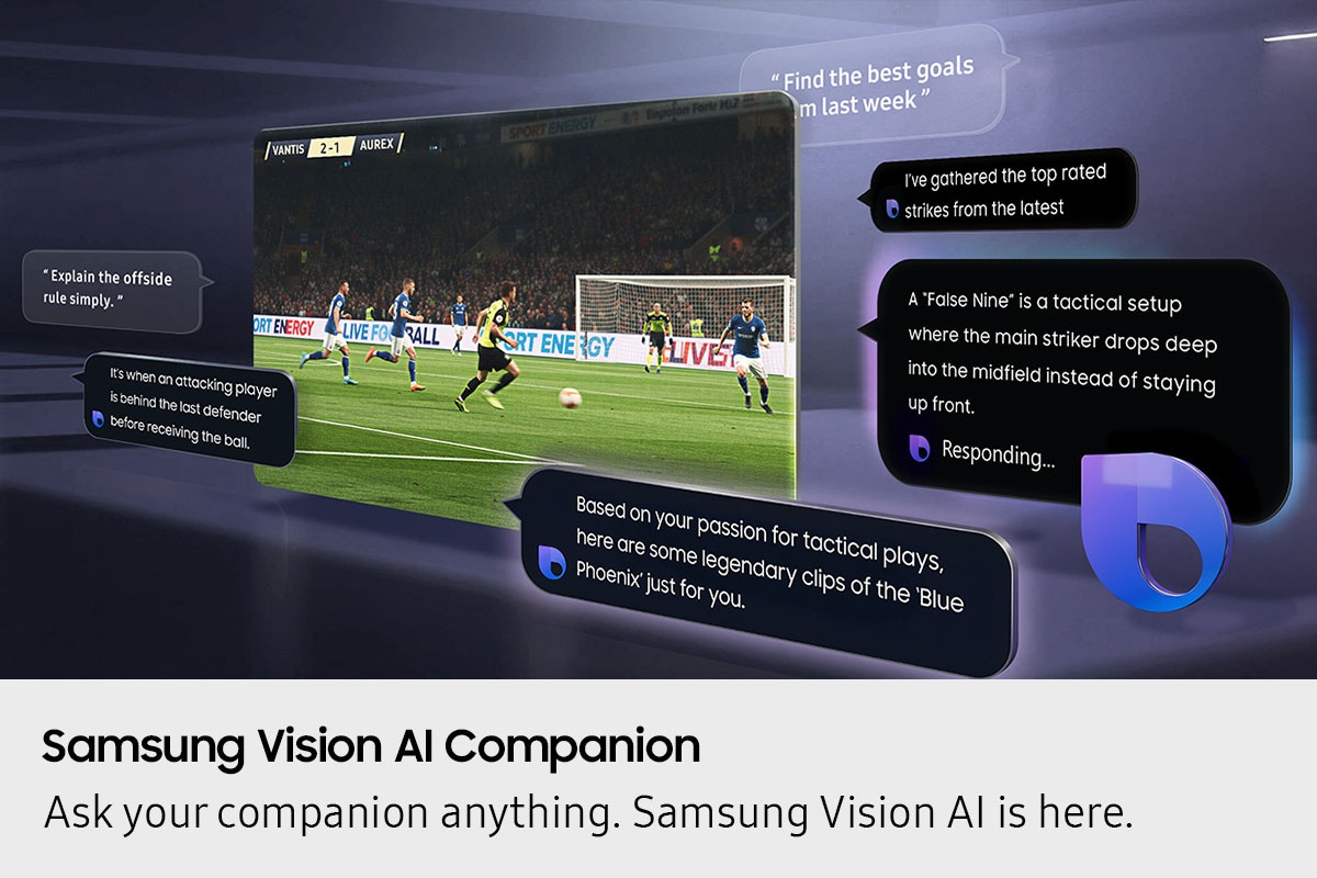65" Crystal UHD U8000H 4K Samsung Vision AI Smart TV (2026) Black