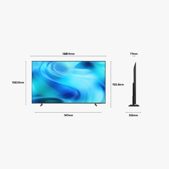85" Crystal UHD U8000H 4K Samsung Vision AI Smart TV (2026) Black