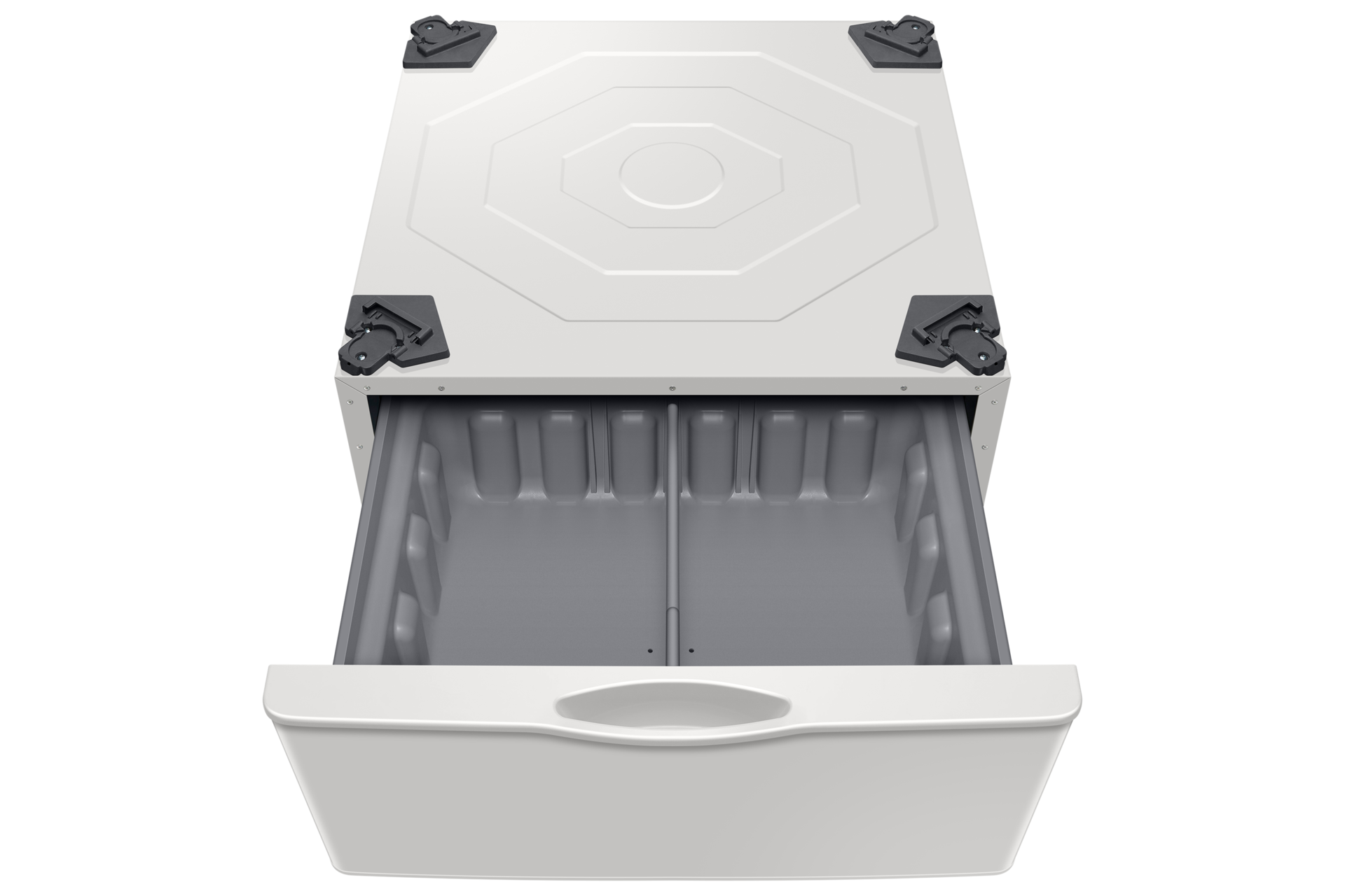 front-top-open Ivory White