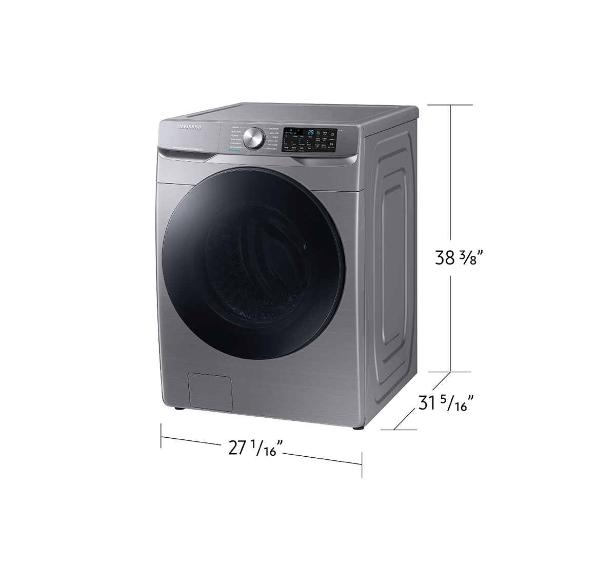 5.2 Cu.Ft. Washer with Steam Wash and Super Speed | Samsung CA