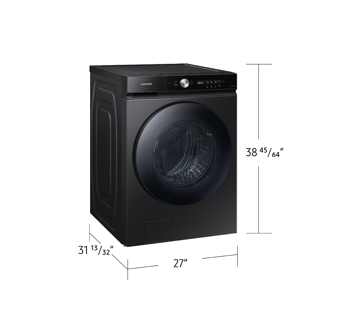 Bespoke 6.1 cu. ft. Ultra Capacity Front load Washer with Super Speed Wash and AI Smart Dial | Samsung Canada