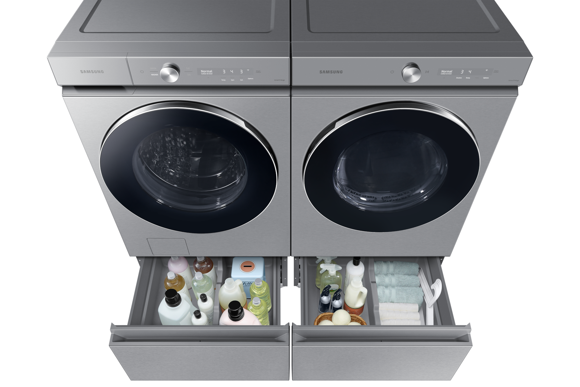 5.3 cu.ft Front load Washer with BESPOKE Design and 5.3 cu. ft. Ultra Capacity | Samsung Canada