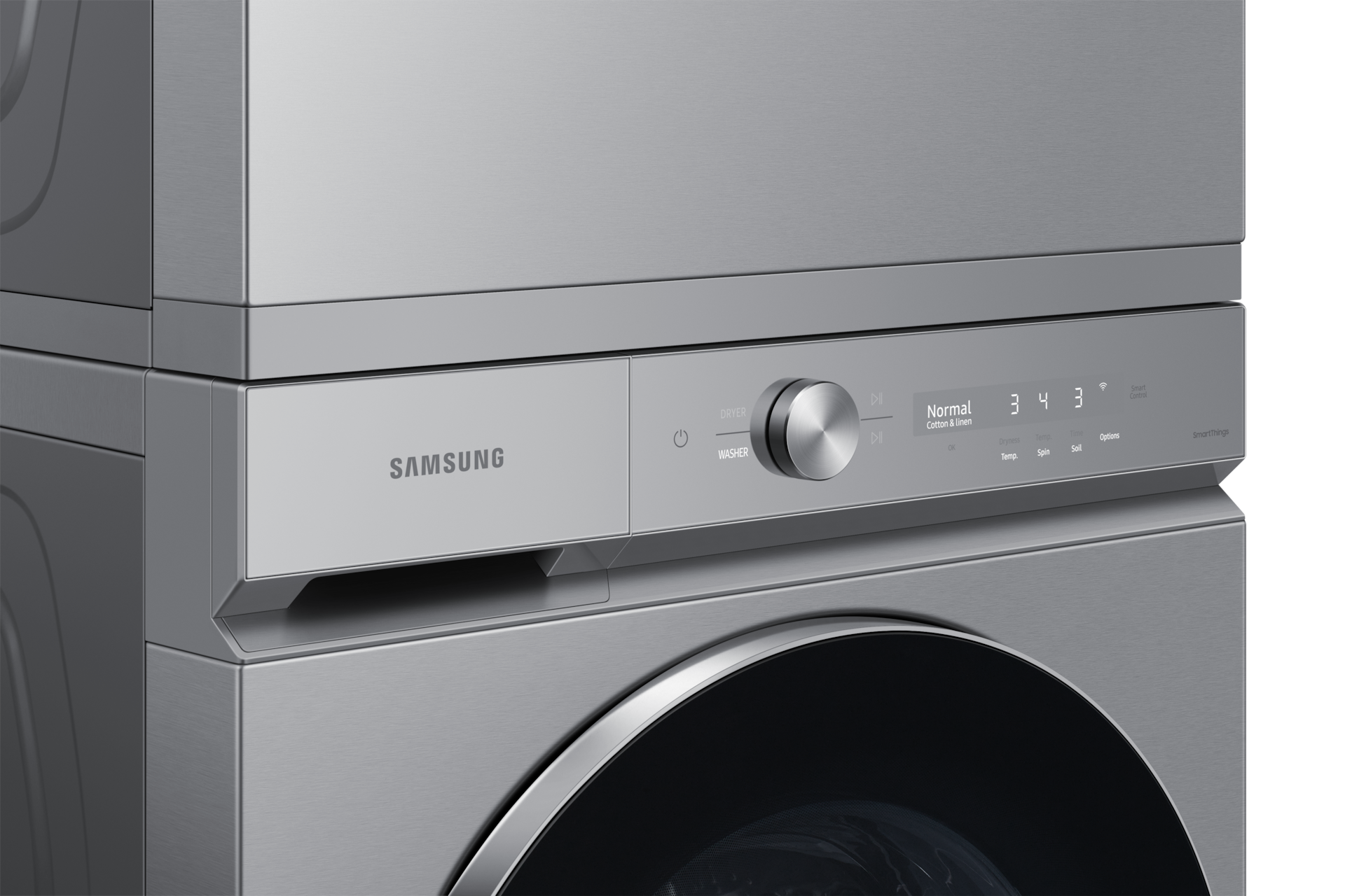 5.3 cu.ft Front load Washer with BESPOKE Design and 5.3 cu. ft. Ultra Capacity | Samsung Canada