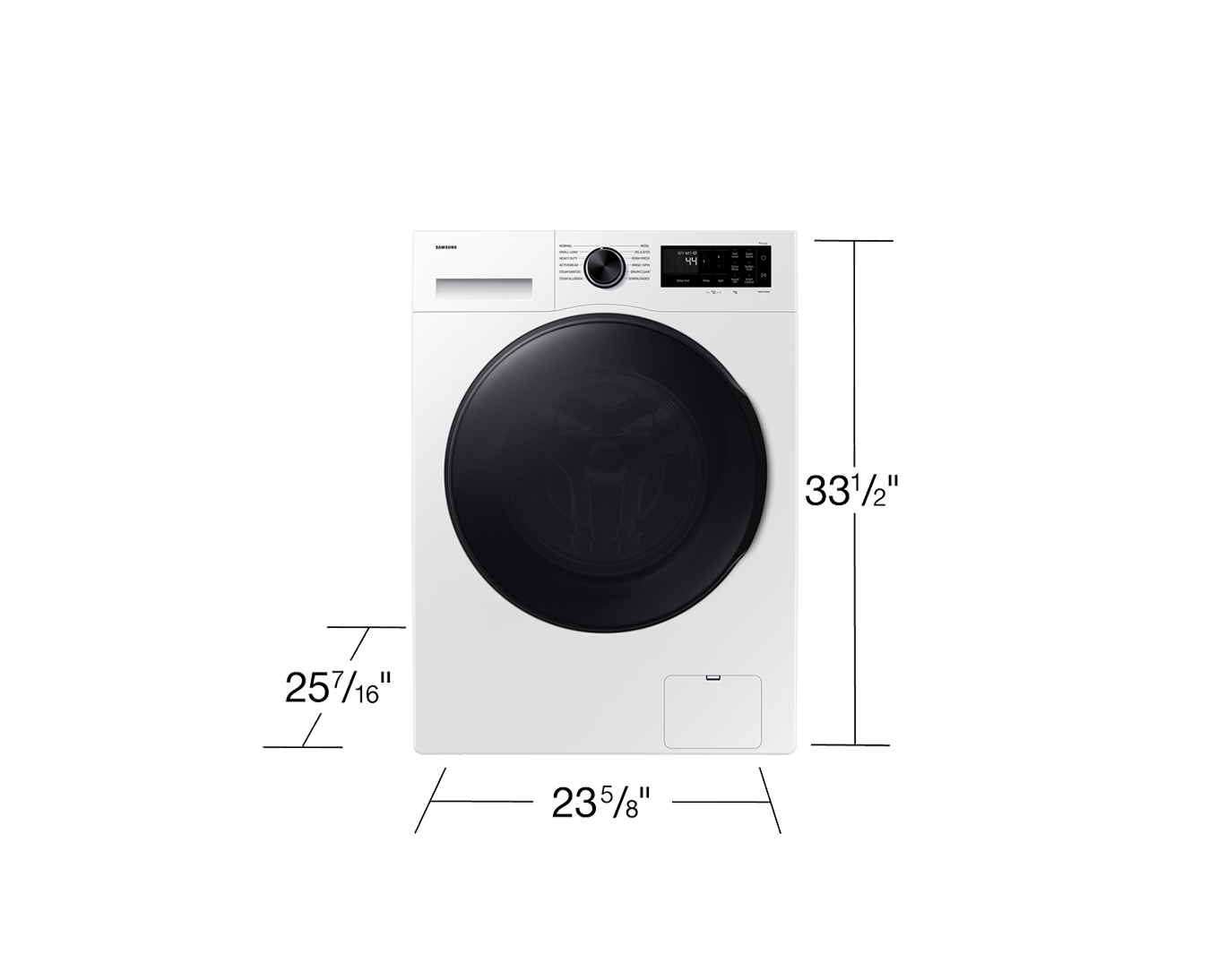 Laundry with AI Energy Mode and Super Speed L-Perspective White 