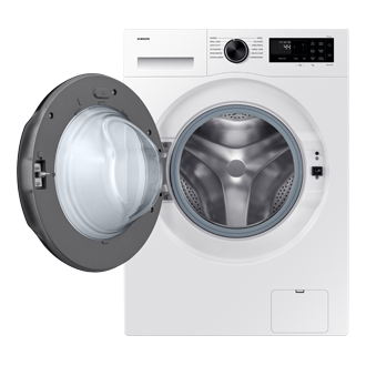 Laundry with AI Energy Mode and Super Speed Front-Open White 