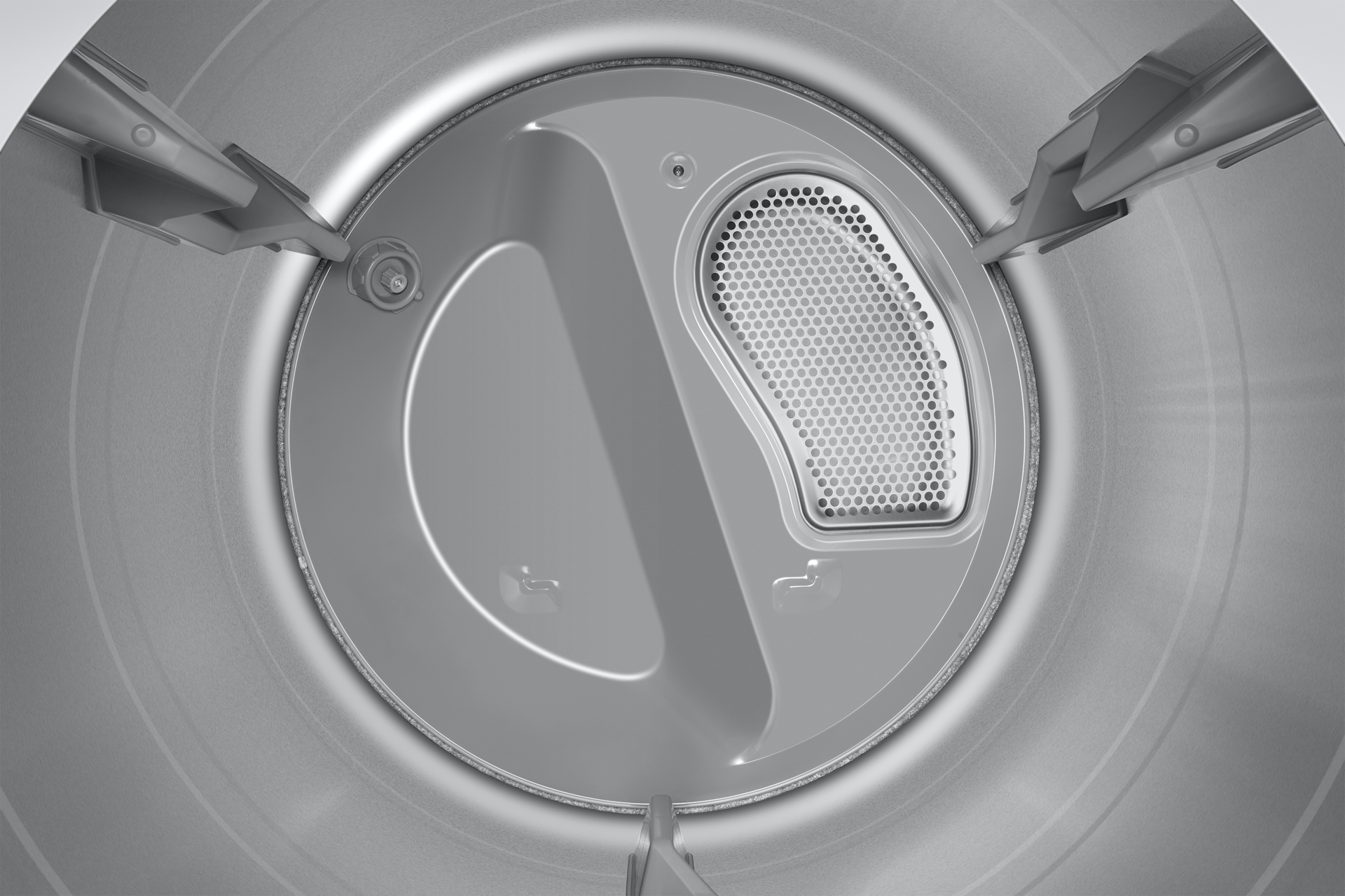 7.5 cu.ft DV6300B Dryer with Multi Steam and Steam Sanitize+ Drum-Detail White 