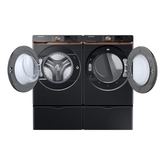 front-pair-open Black
