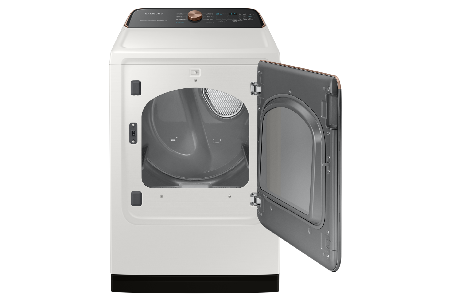 front-open Ivory White