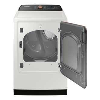 front-open Ivory White