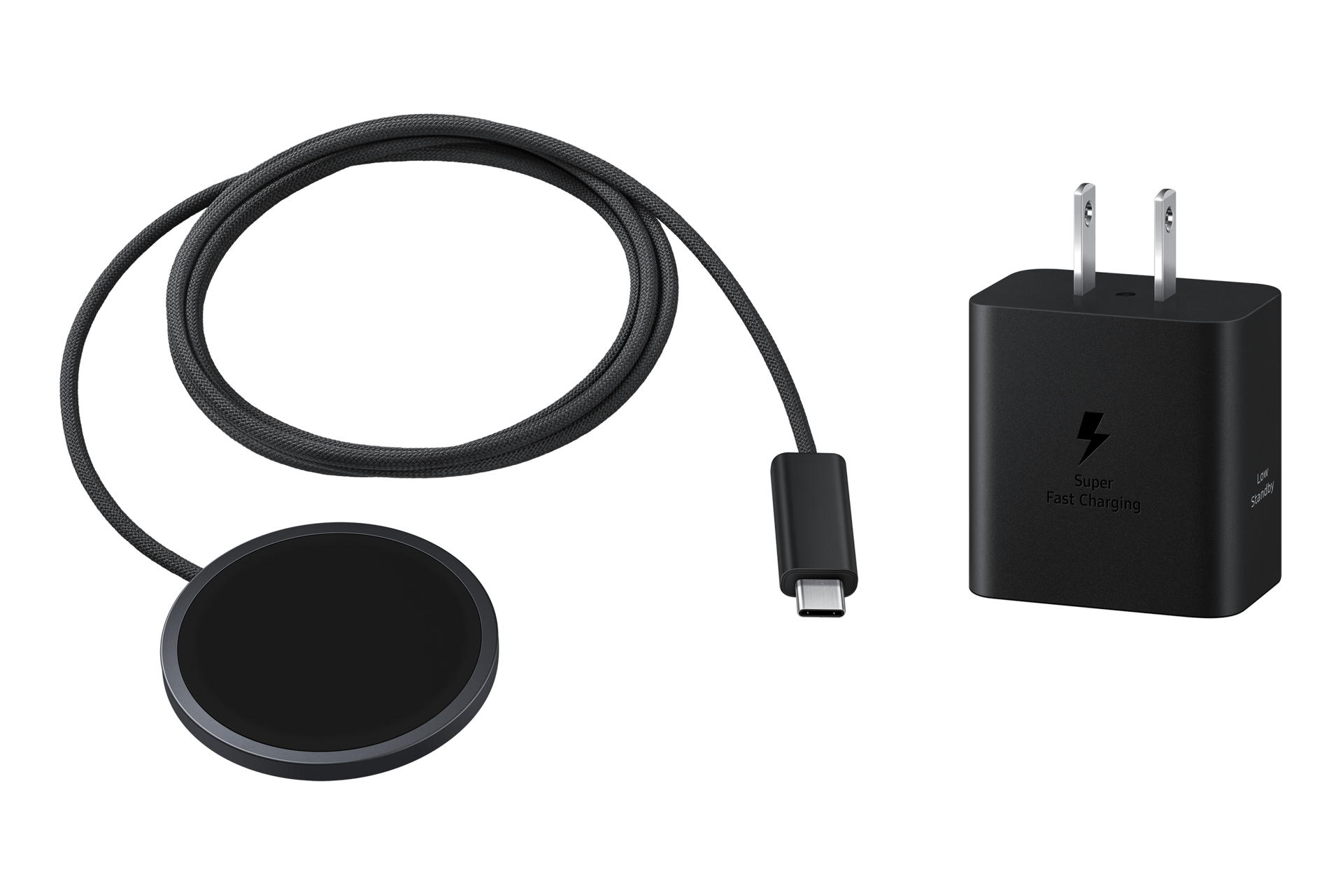 Chargeur sans fil Magnet (avec adaptateur) Gris foncé