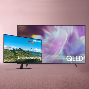 Obtenez un moniteur intelligent de 27 po en prime avec achat d’un téléviseur QLED de 65 po de Samsung admissible