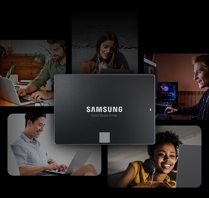 SAMSUNG-Disque SSD interne d'origine, 2.5 , 870 EVO SSD, 250 Go, 500 Go, 1  To, 2 To, 4 To, SATA pour ordinateur portable, ordinateur de bureau
