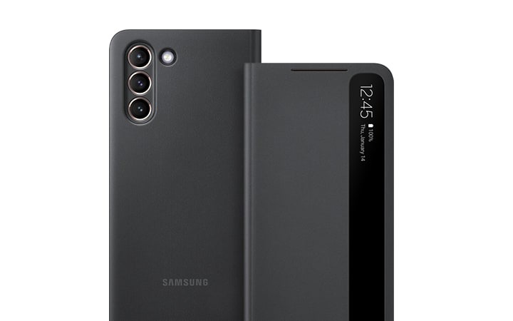 عود اذن Étui Clear View intelligent pour le Galaxy S21 5G | Samsung Canada