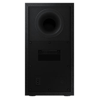 subwoofer-back Black