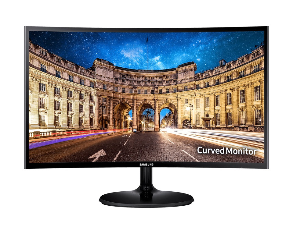 32 Moniteur incurvé Essential blanc avec visionnement ultra