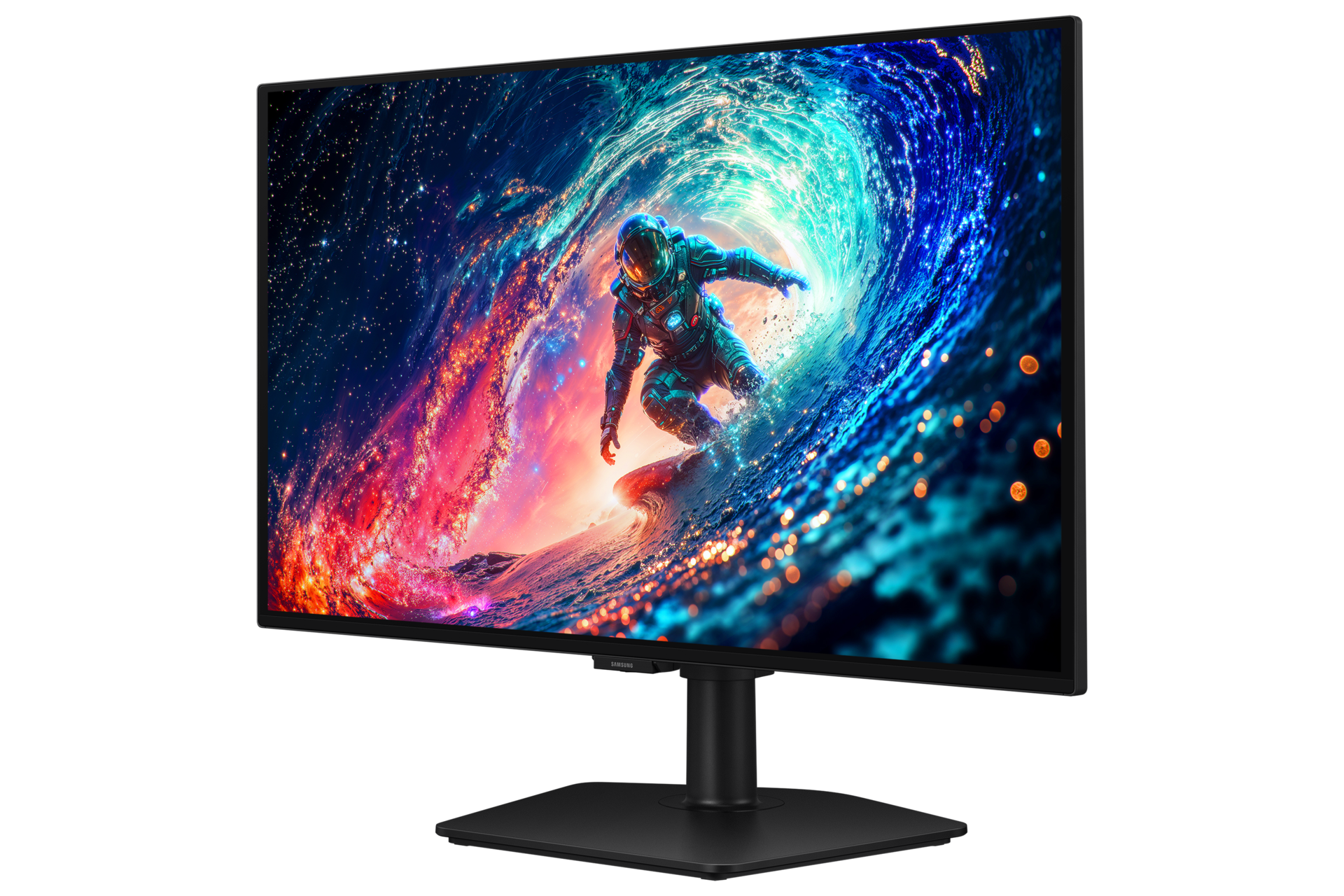 27 Inch Odyssey OLED G6 G61SH QHD 240Hz Gaming Monitor R-perspective Black 