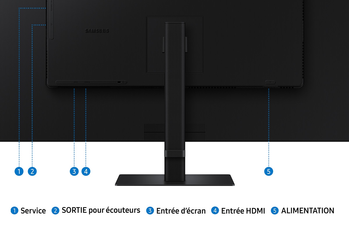 37" ViewFinity S7 S70D UHD Monitor Black