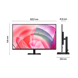 37" ViewFinity S7 S70D UHD Monitor Black