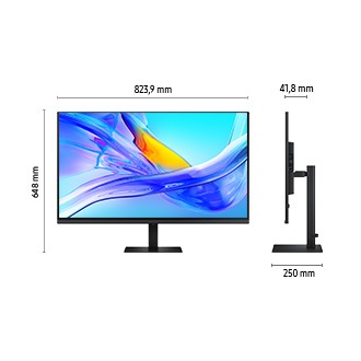 37" ViewFinity S8 S80UD UHD Monitor Black