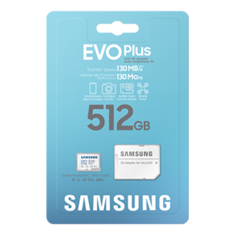 La carte microSDXC Samsung Evo Select 512 Go est à prix cassé