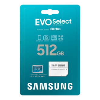 La carte microSDXC Samsung Evo Select 512 Go est à prix cassé