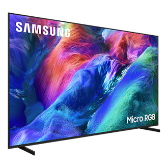 {size}" Micro RGB R85H 4K Samsung Vision AI Smart TV (2026) L-Perspective2 Titanium Black 