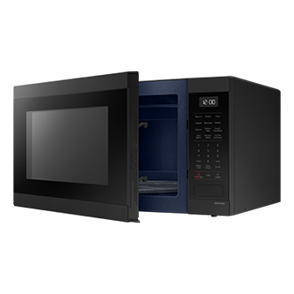 r-perspective-open Matte Black Steel