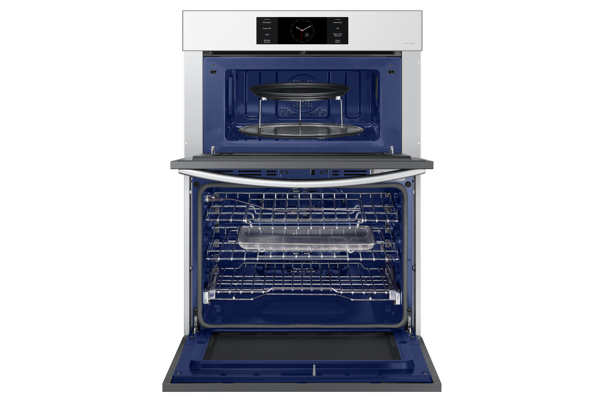 front-open-rack-with-ari-fry-tray Clean White