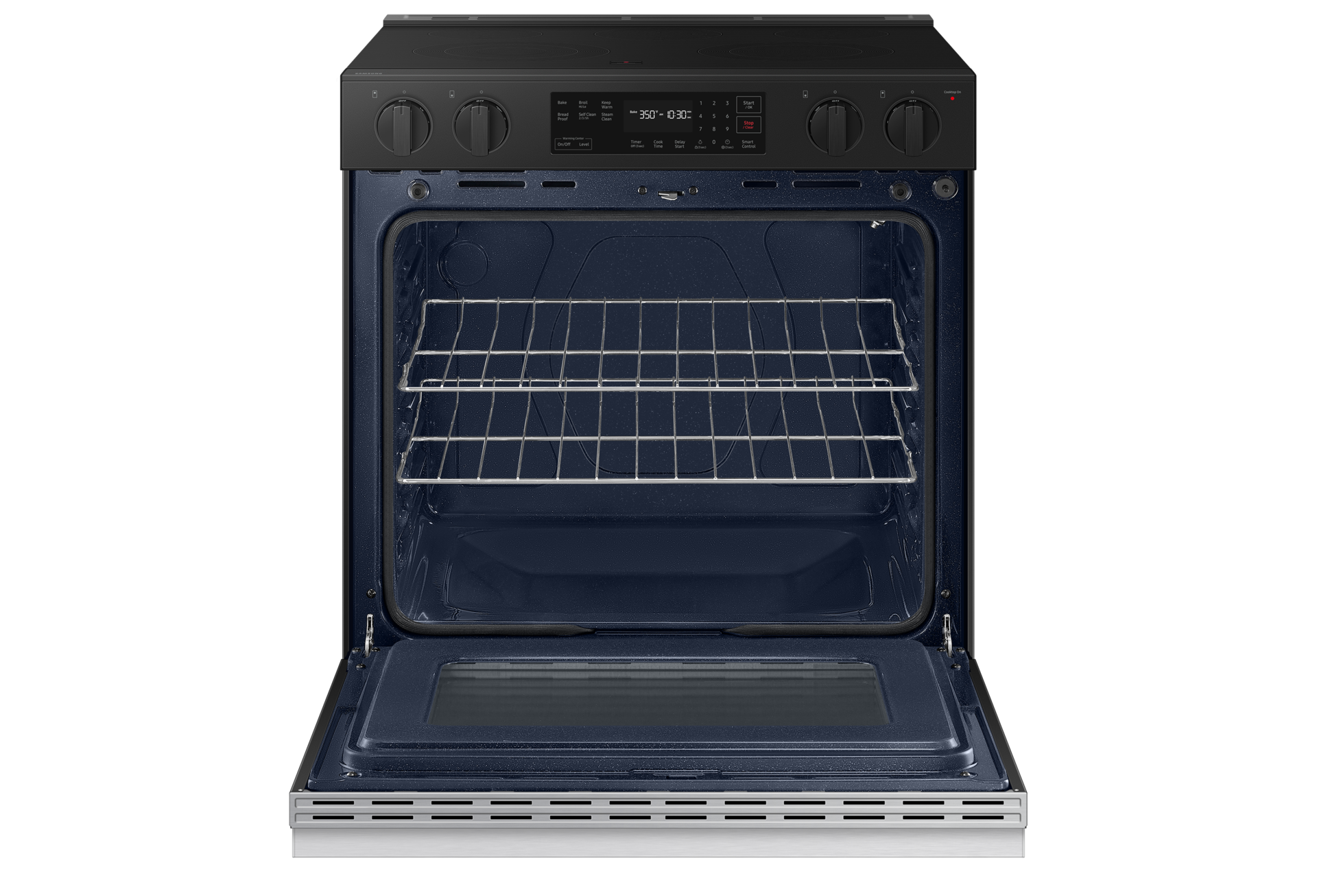 NE9000D Electric Range with Precision Knobs Front-Open Stainless Steel 