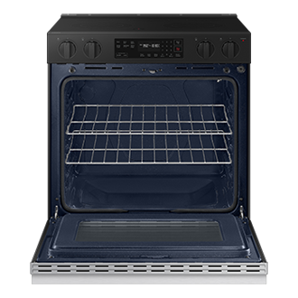 NE9000D Electric Range with Precision Knobs Front-Open Stainless Steel 