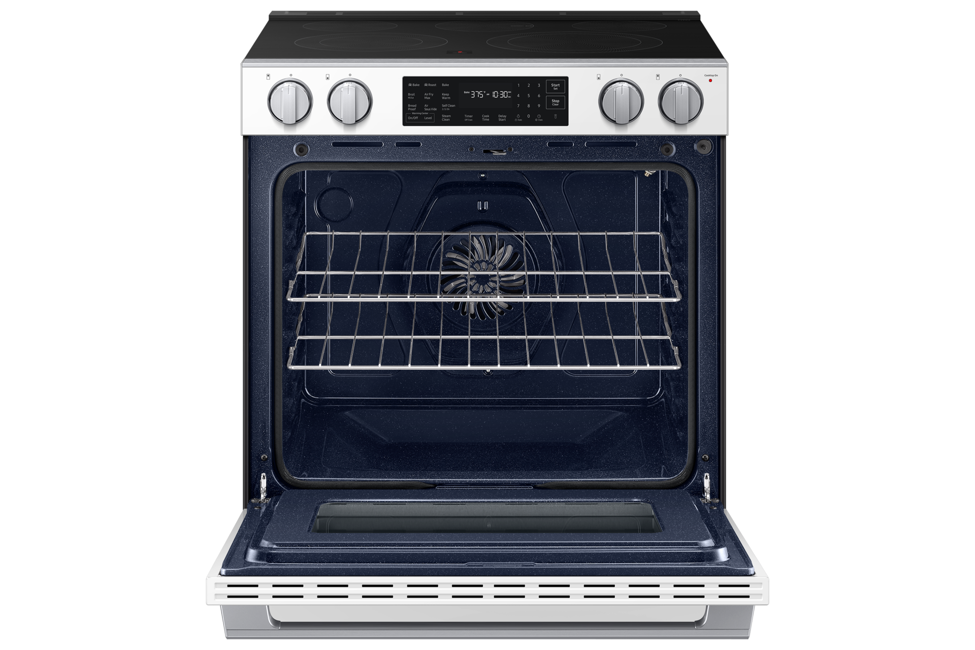 NSE80H/30 Air Fry Max and Pro-Style Design 6.3 cu.ft Front-Open White 