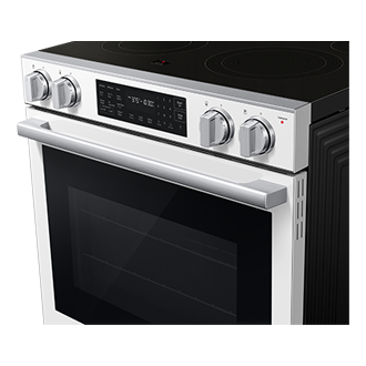 NSE80H/30 Air Fry Max and Pro-Style Design 6.3 cu.ft Detail1 White 