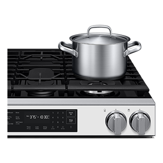NSG80H/30 Air Fry Max and Pro-Style Design 6.0 cu.ft. Detail2 White 