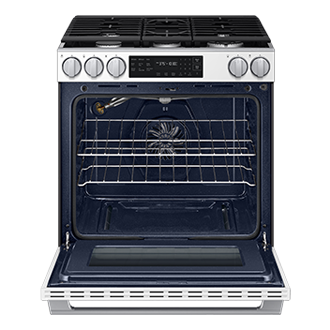 NSG80H/30 Air Fry Max and Pro-Style Design 6.0 cu.ft. Front-Open White 