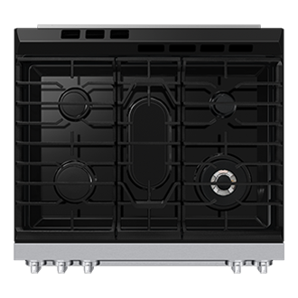 NSG90H/30 Air Fry Max and Pro-Style Design 6.0 cu.ft. Top Silver 