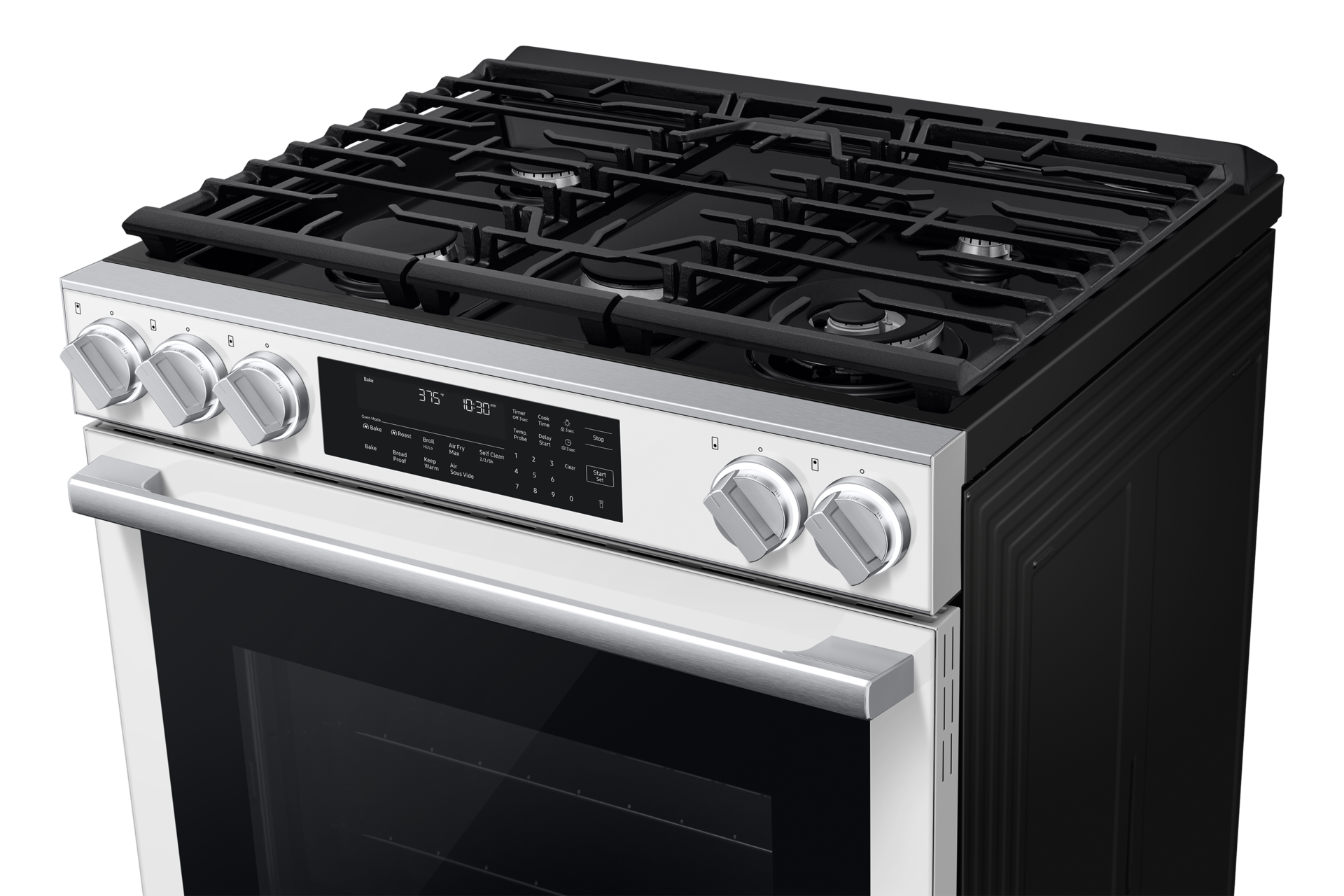 NSG90H/30 Air Fry Max and Pro-Style Design 6.0 cu.ft. Detail1 White 