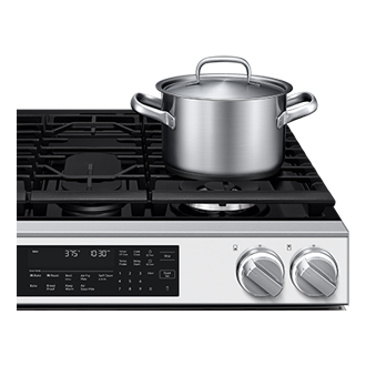 NSG90H/30 Air Fry Max and Pro-Style Design 6.0 cu.ft. Detail2 White 