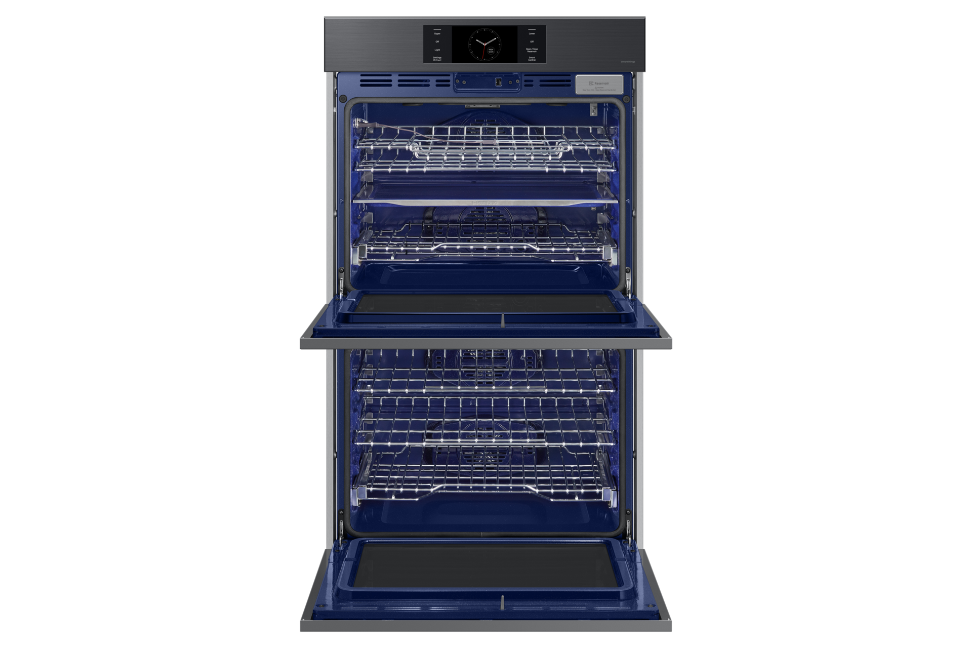 front-open-rack Black