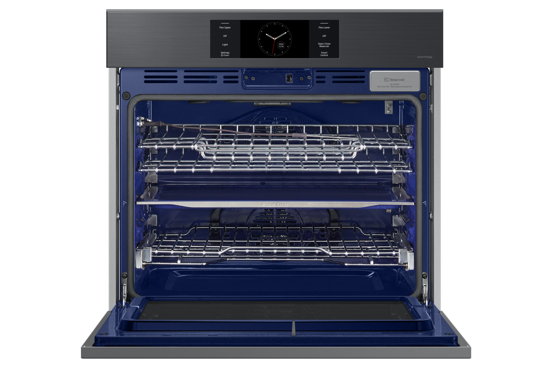 front-open-rack Black
